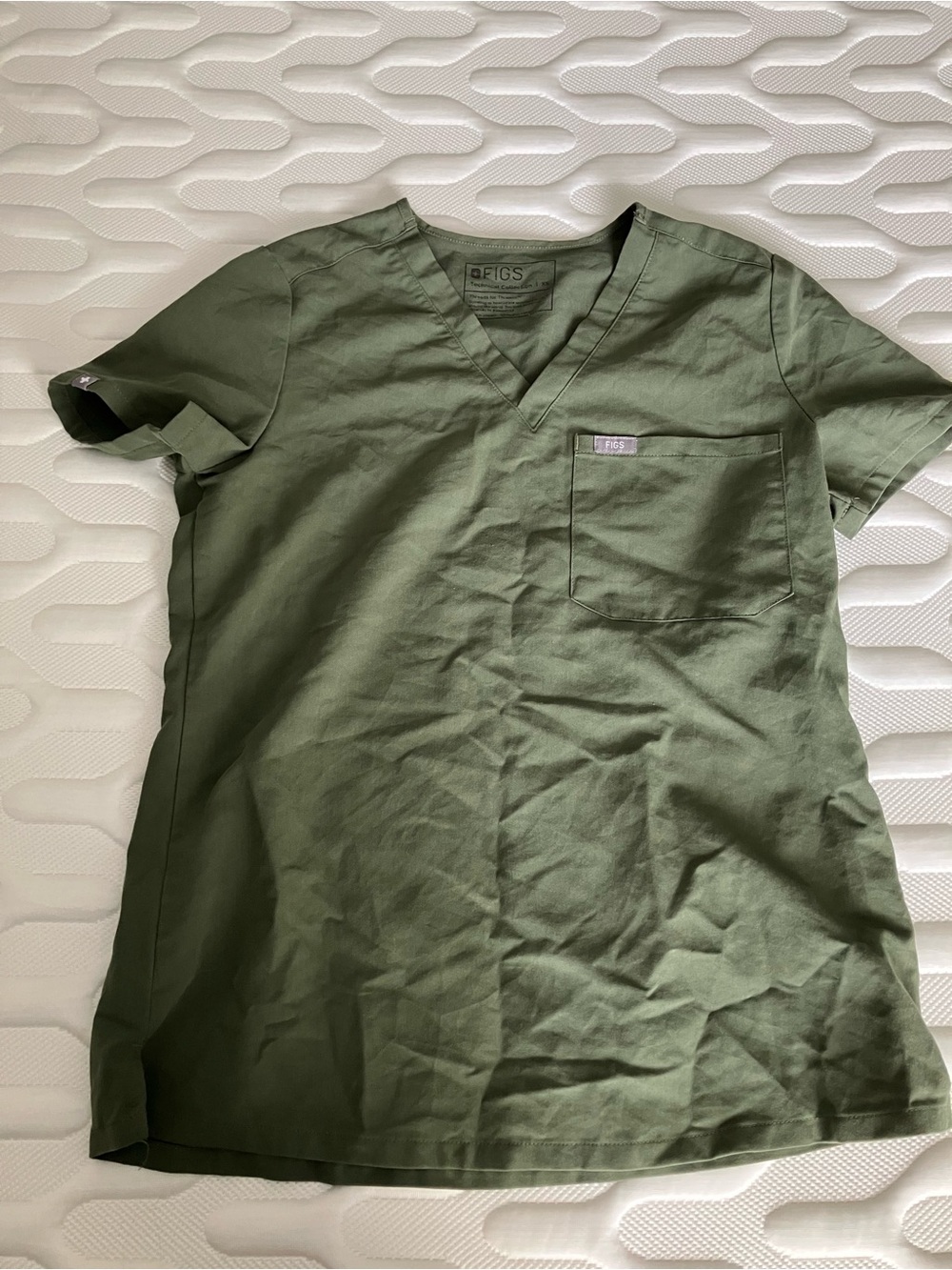 Figs Moss Catarina Top XS